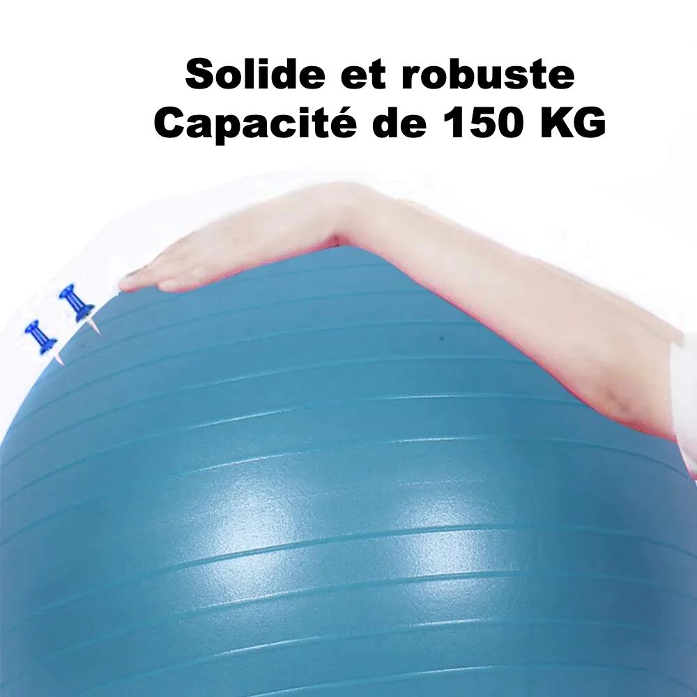 Balle de Yoga et Pilates (Grande 55-75cm)